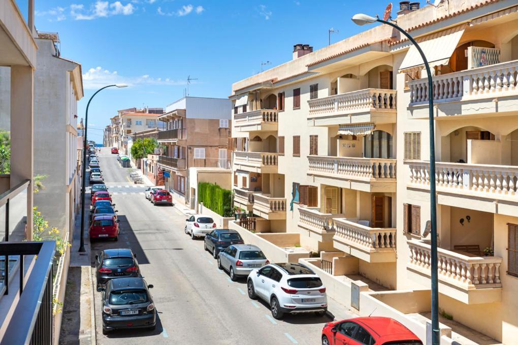 M1 Gran Apartamento Cerca Del Mar En Mallorca Con 2 Banos 科洛尼亚圣霍尔迪 外观 照片
