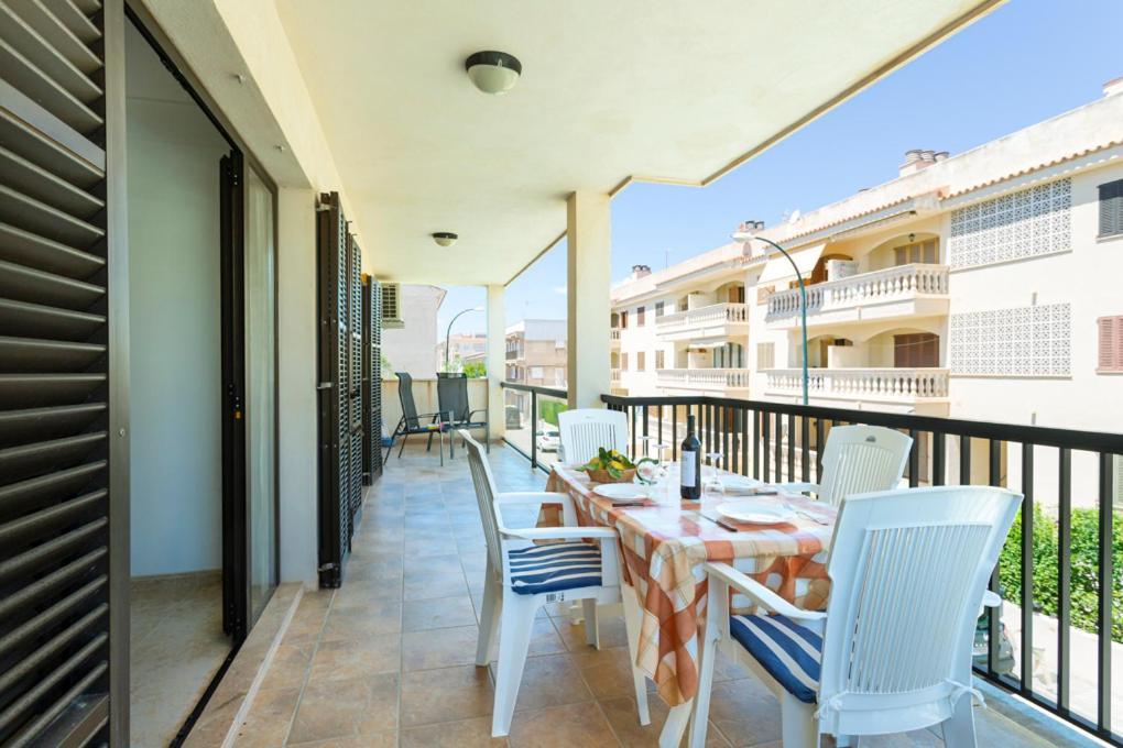 M1 Gran Apartamento Cerca Del Mar En Mallorca Con 2 Banos 科洛尼亚圣霍尔迪 外观 照片